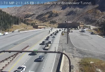 I-70 Eisenhower Tunnel, west portal