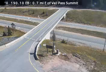 I-70 Vail Pass summit