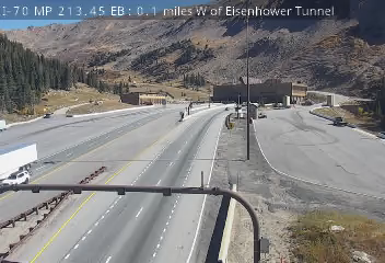 I-70 Eisenhower Tunnel, west portal